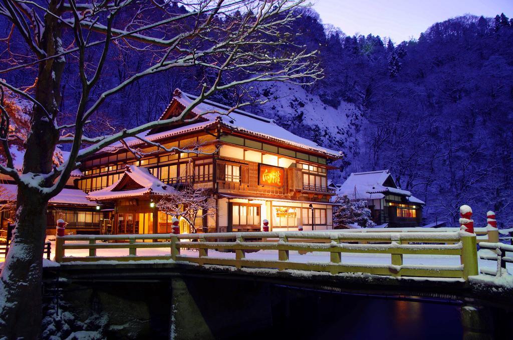 Mukaitaki Hotel Aizuwakamatsu Esterno foto